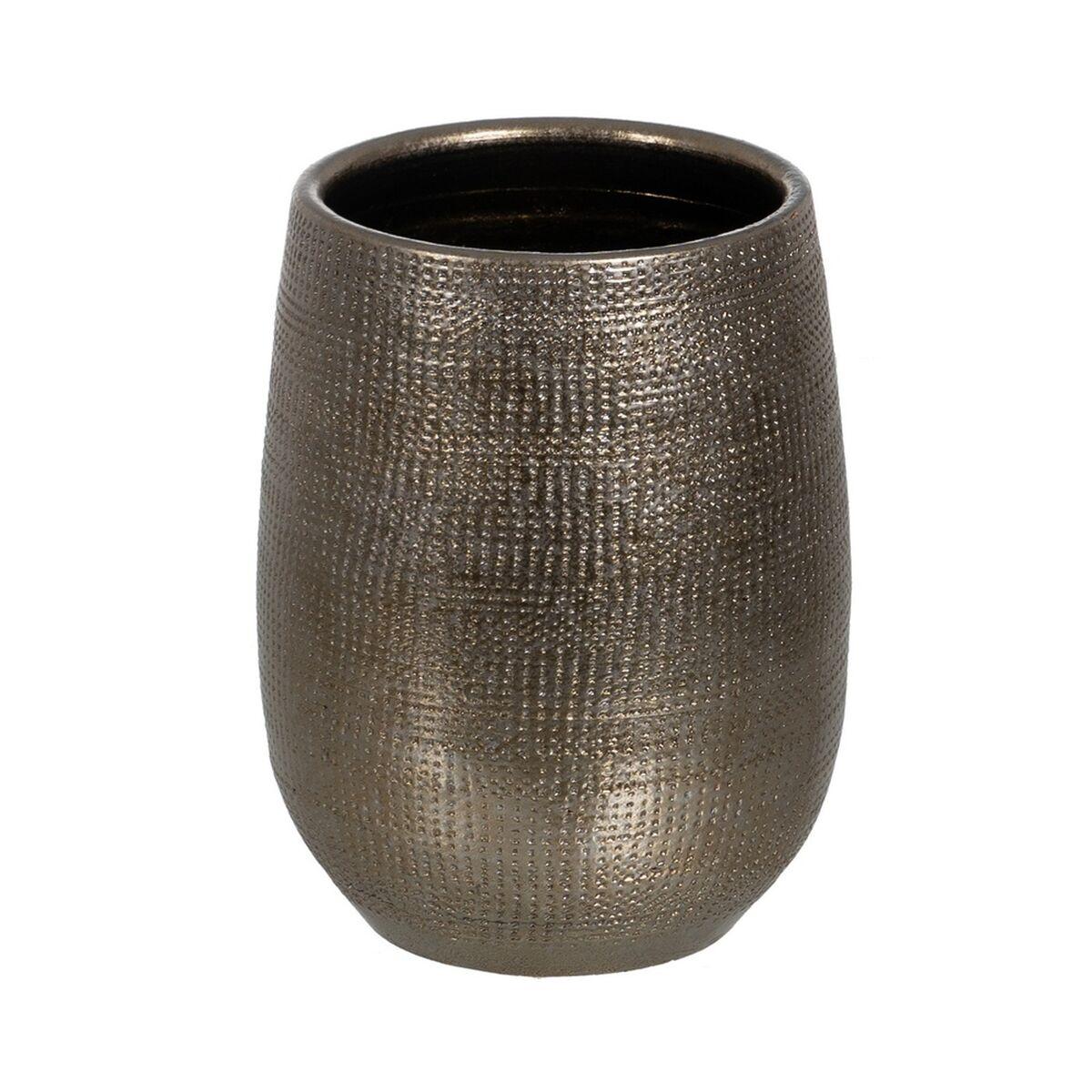 Urtepotte Metallic Keramik Ø 23 cm 20 x 23 x 30 cm Urtepotte Metallic Keramik Ø 23 cm 20 x 23 x 30 cm