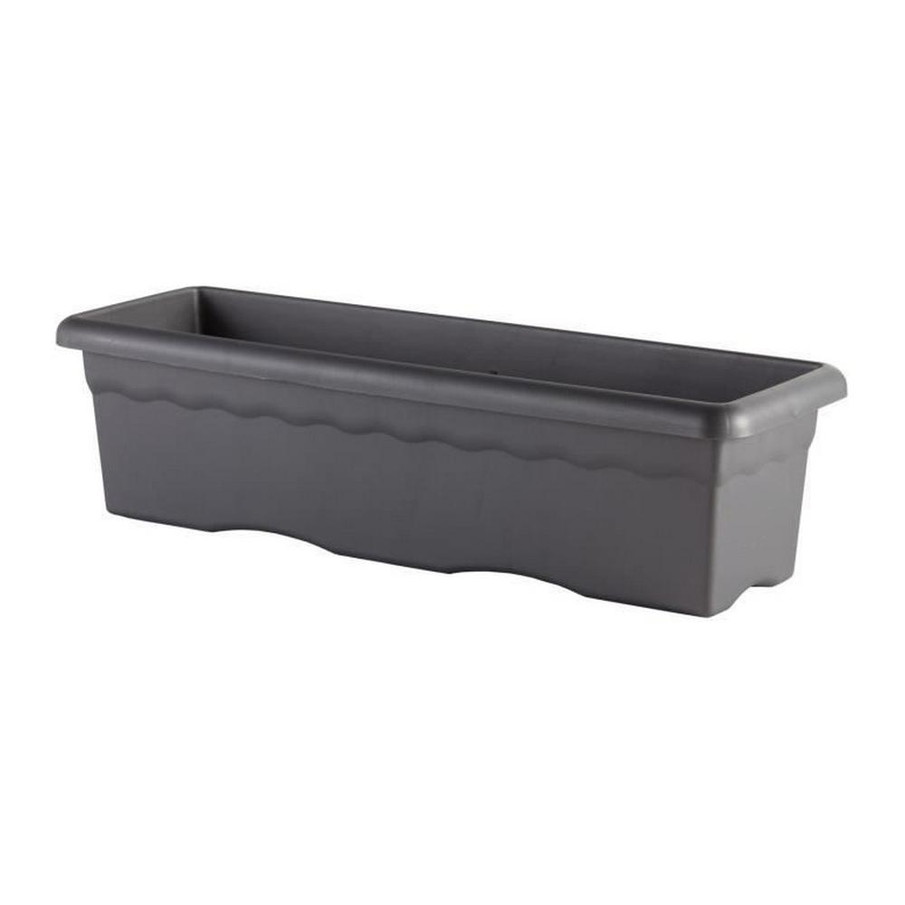 Urtepotte Plastiken Grå Antracit Plastik Rektangulær 60 x 33 cm 54 x 27 x 28 cm Urtepotte Plastiken Grå Antracit Plastik Rektangulær 60 x 33 cm 54 x 27 x 28 cm