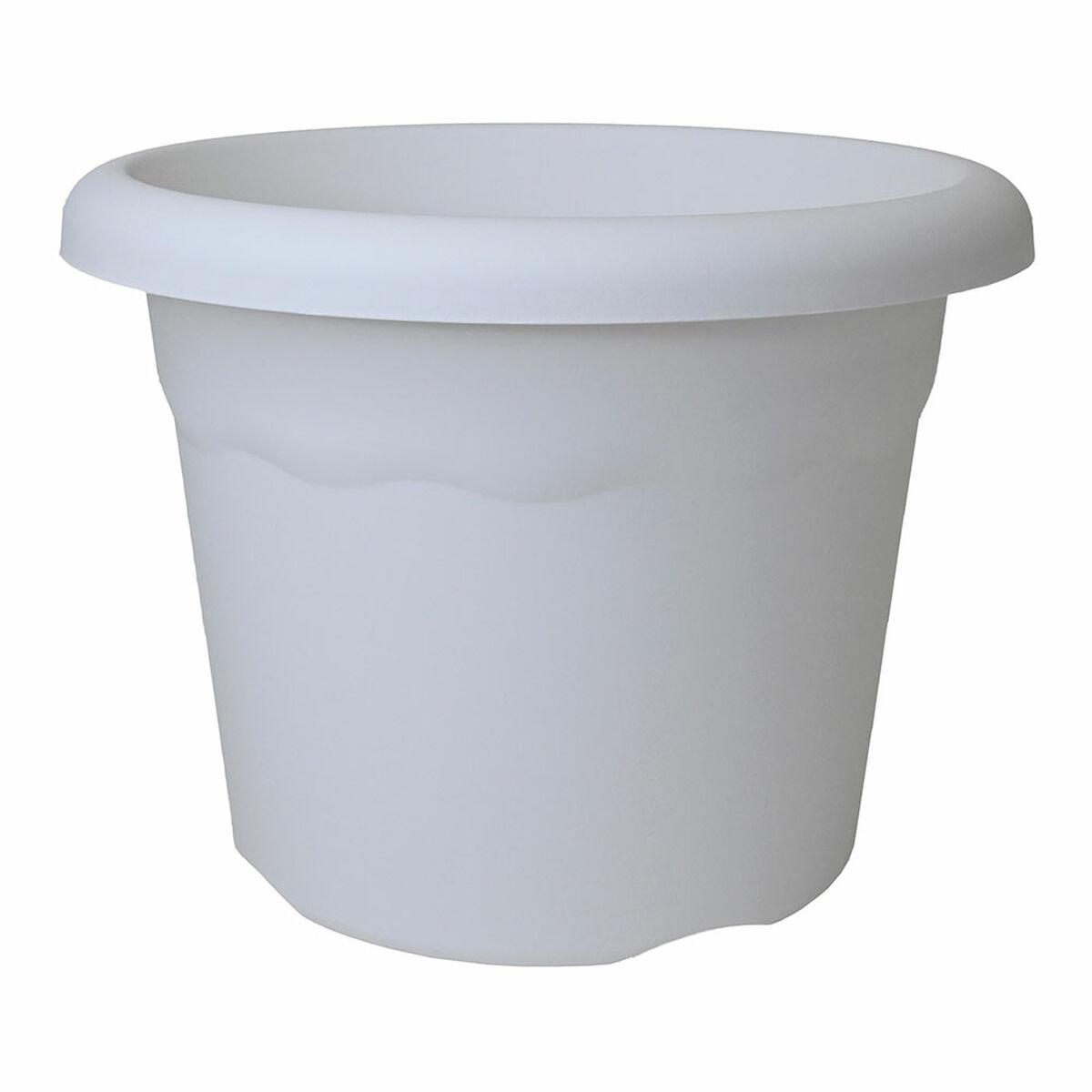 Urtepotte Plastiken Hvid Ø 35 cm Urtepotte Plastiken Hvid Ø 35 cm