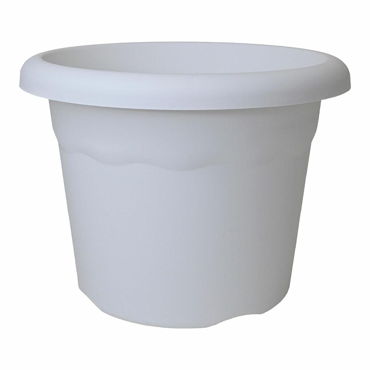 Urtepotte Plastiken Hvid Ø 40 cm Urtepotte Plastiken Hvid Ø 40 cm
