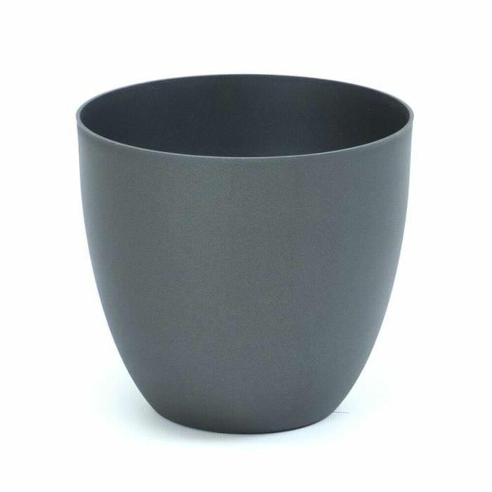 Urtepotte Plastiken TES Antracit polypropylen (Ø 38 cm) Urtepotte Plastiken TES Antracit polypropylen (Ø 38 cm)