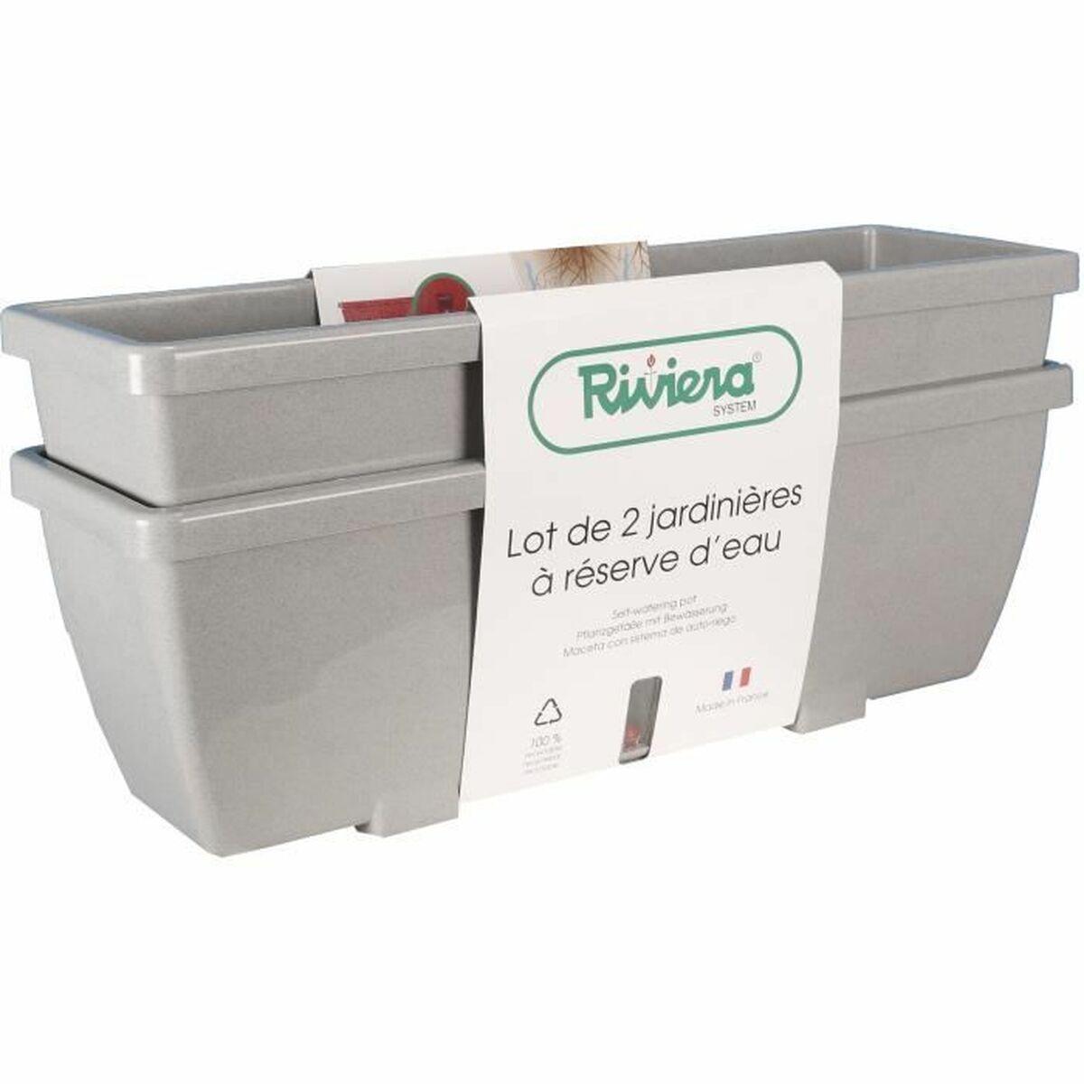 Urtepotte Riss RIV3580796587772 Plastik Rektangulær Urtepotte Riss RIV3580796587772 Plastik Rektangulær
