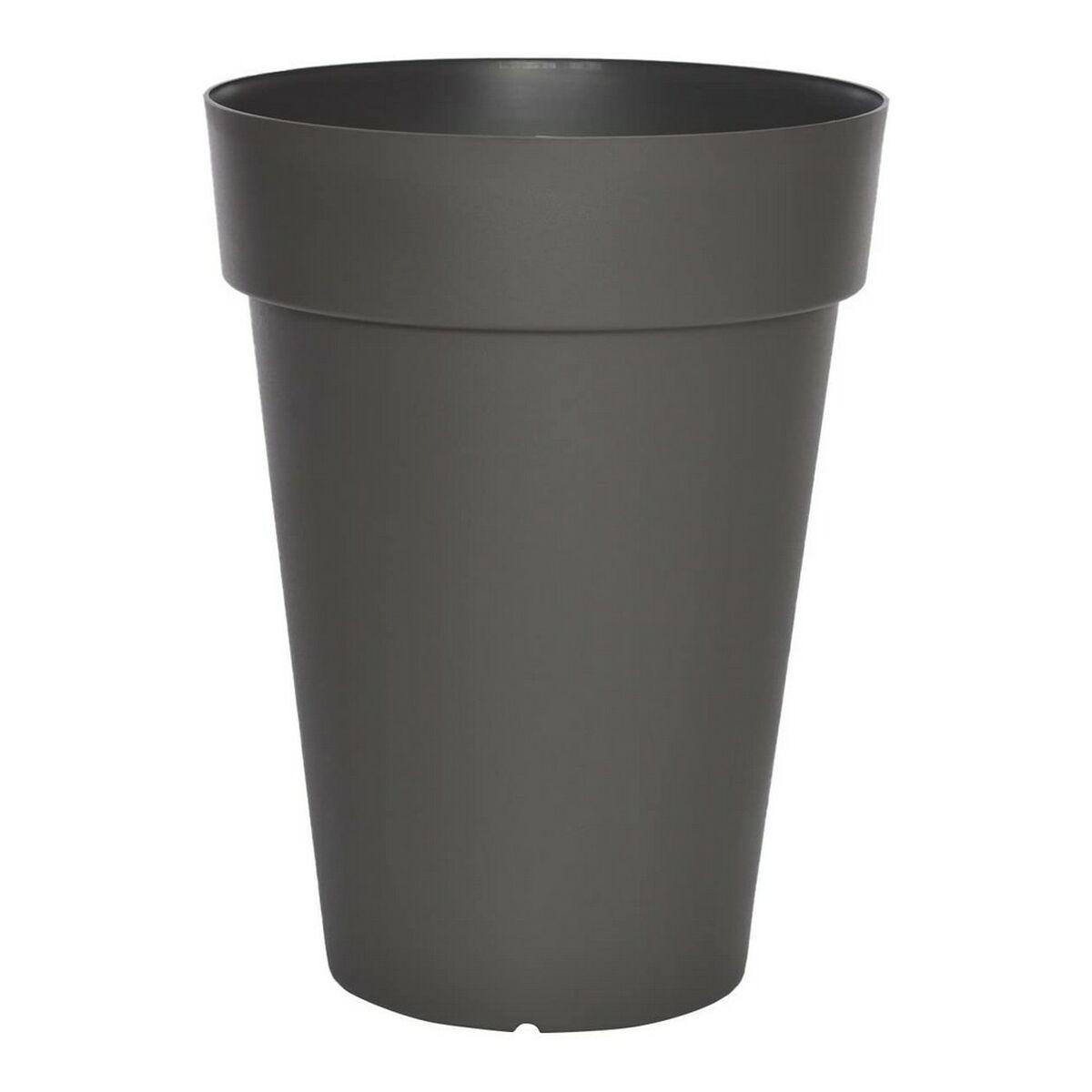 Urtepotte Riviera 415376 Cirkulær Grå Plastik Urtepotte Riviera 415376 Cirkulær Grå Plastik