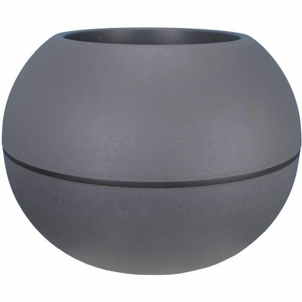 Urtepotte Riviera 814276 Grå Cirkulær Krogla Ø 40 cm Urtepotte Riviera 814276 Grå Cirkulær Krogla Ø 40 cm