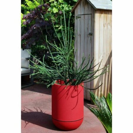 Urtepotte Riviera Granite D40 Rød Plastik Cirkulær Ø 40 cm