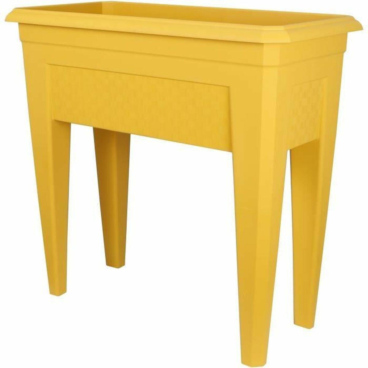 Urtepotte Riviera Gul Rektangulær 60 cm Urtepotte Riviera Gul Rektangulær 60 cm