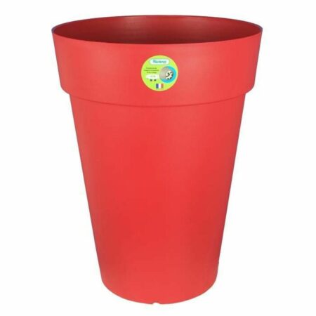 Urtepotte Riviera Rød Plastik Cirkulær Ø 50 cm Ø 50 x 66 cm