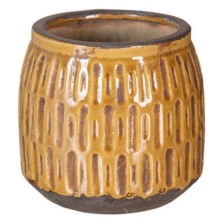 Urtepotte Sennep Keramik 14 x 14 x 13 cm