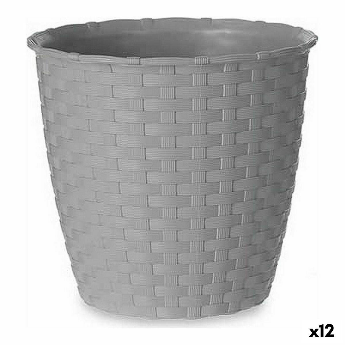 Urtepotte Stefanplast Grå Plastik 14 x 13 x 14 cm (12 enheder) Urtepotte Stefanplast Grå Plastik 14 x 13 x 14 cm (12 enheder)