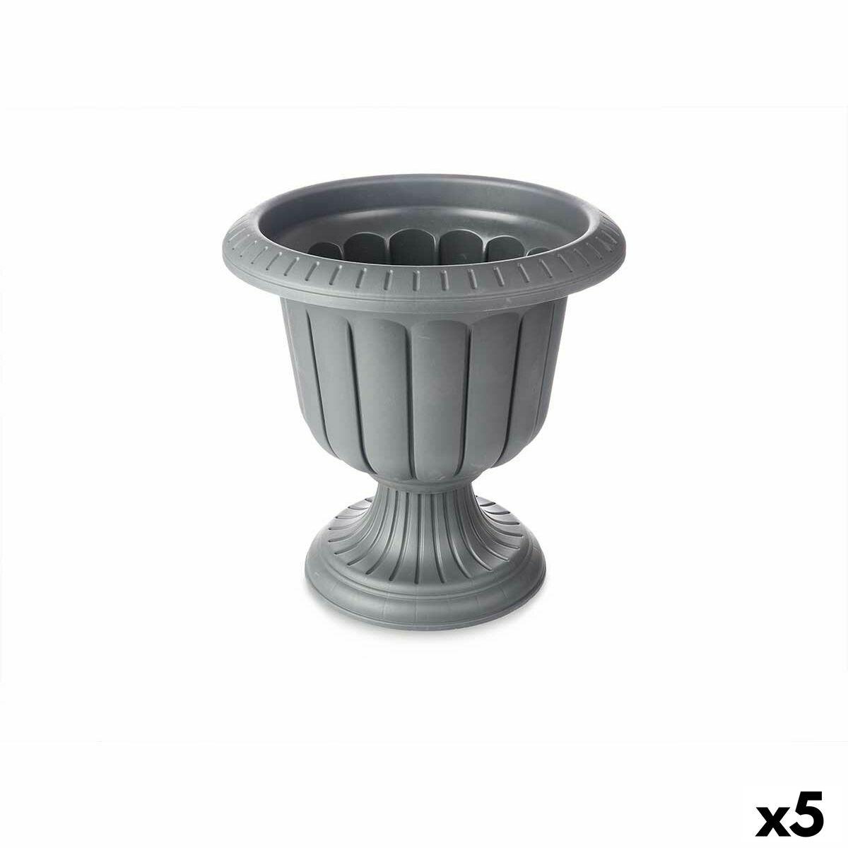 Urtepotte Vinglas Antracit Plastik 47,6 x 47 x 47,4 cm (5 enheder) Urtepotte Vinglas Antracit Plastik 47,6 x 47 x 47,4 cm (5 enheder)