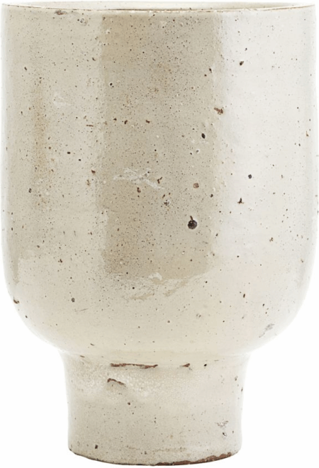 Urtepotte, beige, H22x32 cm
