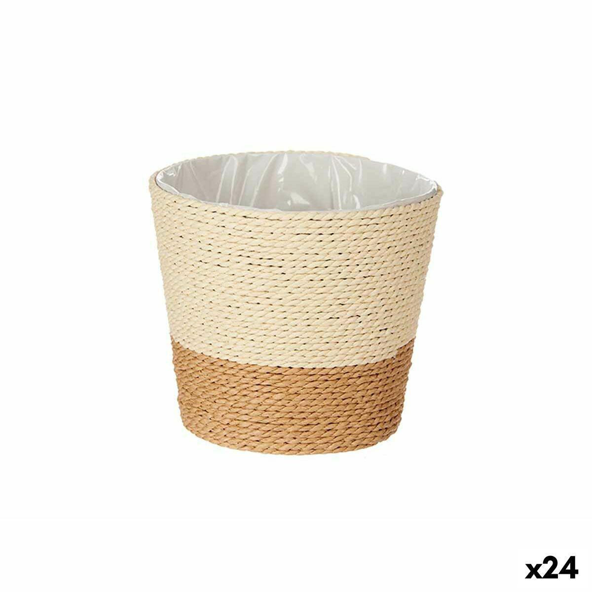 Urtepotte brun Ibergarden i tov og plastik 16 × 14,5 × 16 cm - 24 stk. Urtepotte brun Ibergarden i tov og plastik 16 × 14,5 × 16 cm - 24 stk.