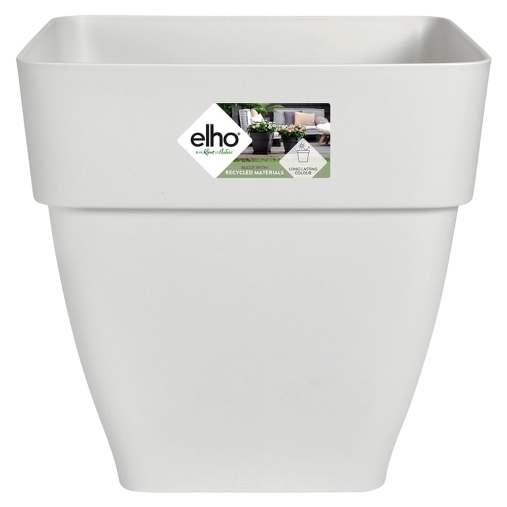 Urtepotte hvid 30x29x29cm 15,1L Urtepotte hvid 30x29x29cm 15,1L