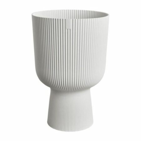 Urtepotte indendørs Elho Vibes Fold Coupe - hvid 45 cm