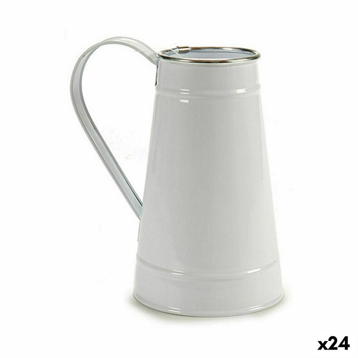 Urtepotte metal mælkekande - Ibergarden, hvid/sølv, 1 l (24 stk.) Urtepotte metal mælkekande - Ibergarden, hvid/sølv, 1 l (24 stk.)