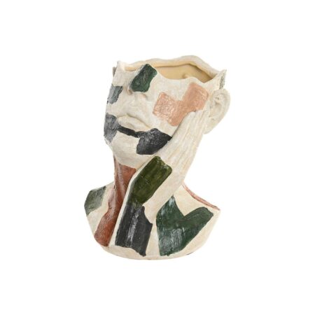 Urtepotte multifarvet harpiks 21,5 × 20,5 × 26,5 cm