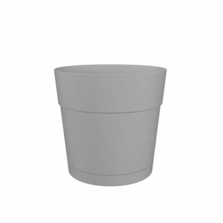 Urtepotte plastik Artevasi lysegrå Ø 40 cm