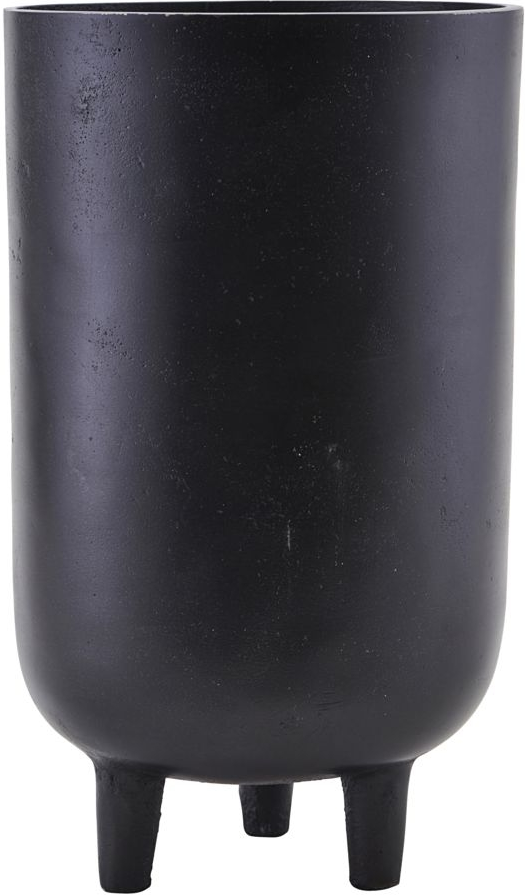 Urtepotte, sort, H15x26 cm Urtepotte, sort, H15x26 cm