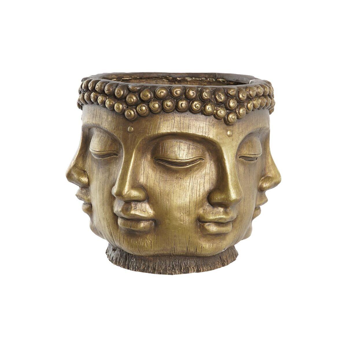 Urtepotter - gylden, cirkulær Buddha, sæt á 2 (34 × 34 × 30 cm og 30 × 34 × 30 cm) Urtepotter - gylden, cirkulær Buddha, sæt á 2 (34 × 34 × 30 cm og 30 × 34 × 30 cm)