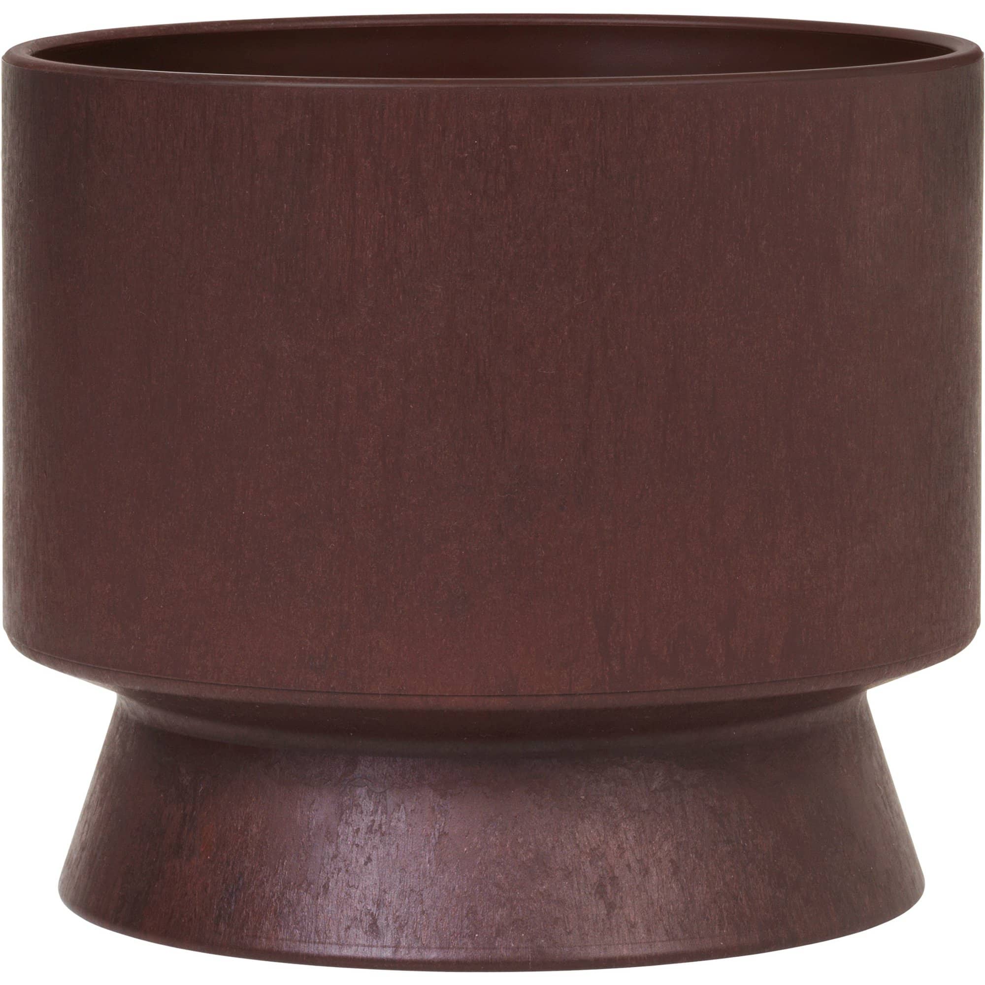 Urtepotteskjuler 15 cm. bordeaux Urtepotteskjuler 15 cm. bordeaux