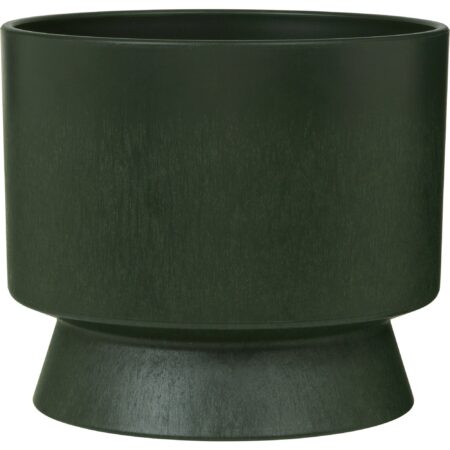 Urtepotteskjuler 19 cm. mørkegrøn