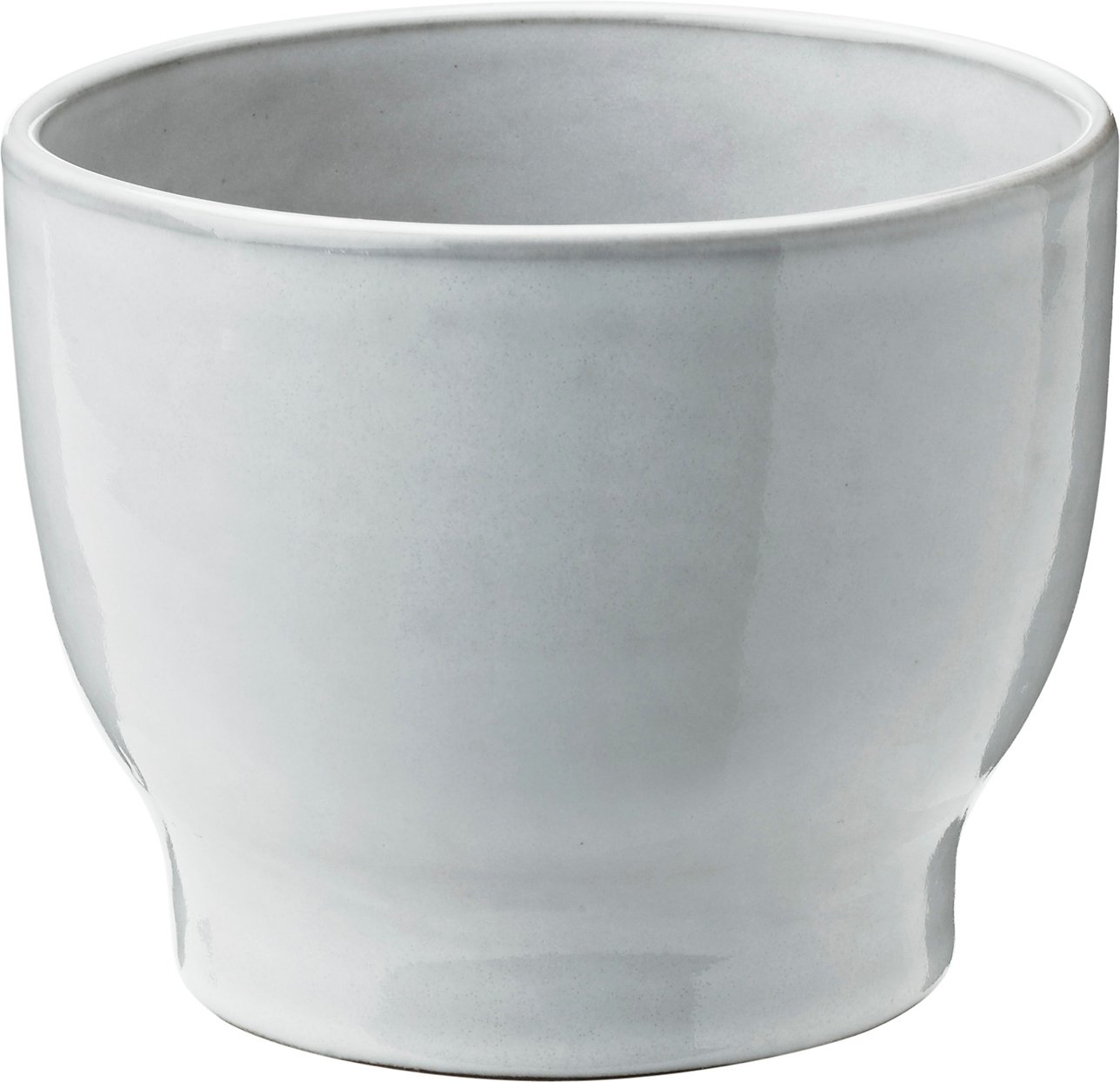 Urtepotteskjuler, Hvid, Ø 12,5 cm Urtepotteskjuler, Hvid, Ø 12,5 cm