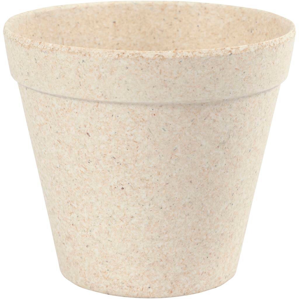 Urtepotteskjuler, diam. 11 cm, H: 10 cm, bambusfib Urtepotteskjuler, diam. 11 cm, H: 10 cm, bambusfib