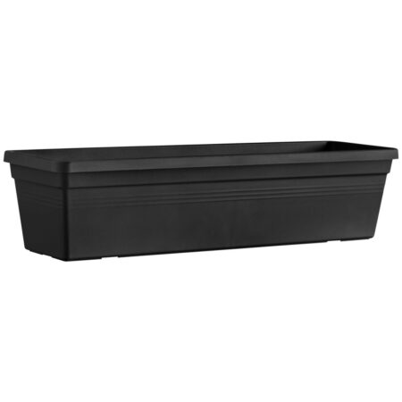 VEGA Blomsterkasse Diviso; 58.5x16.5x14 cm (LxBxH); Sort