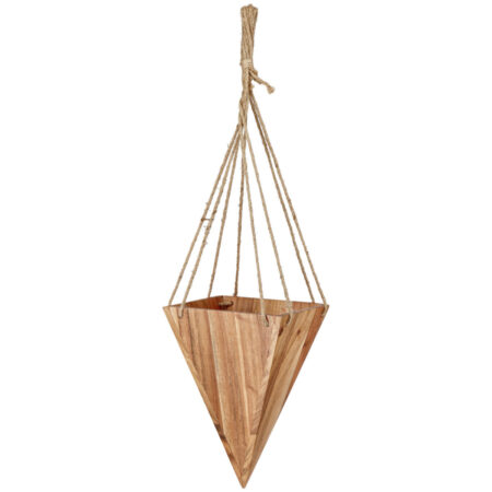 VEGA Urtepotteskjuler Bosso hængende; 20x20x30 cm (LxBxH); Brun; Pyramideform