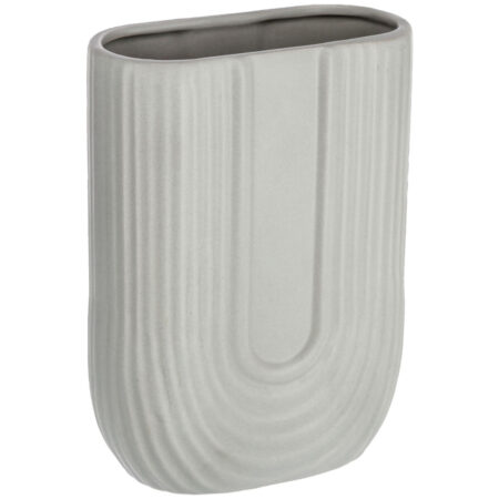 VEGA Vase Amaro; 16.2x8x22.2 cm (LxBxH); Grå