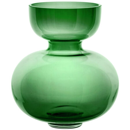 VEGA Vase Nishay; 22.3x25 cm (⌀xH); Gr⌀n; Rund