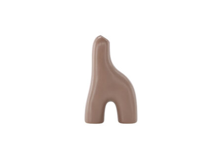 VENTURE DESIGN Aya vase - brun stentøj (9x4x16H)