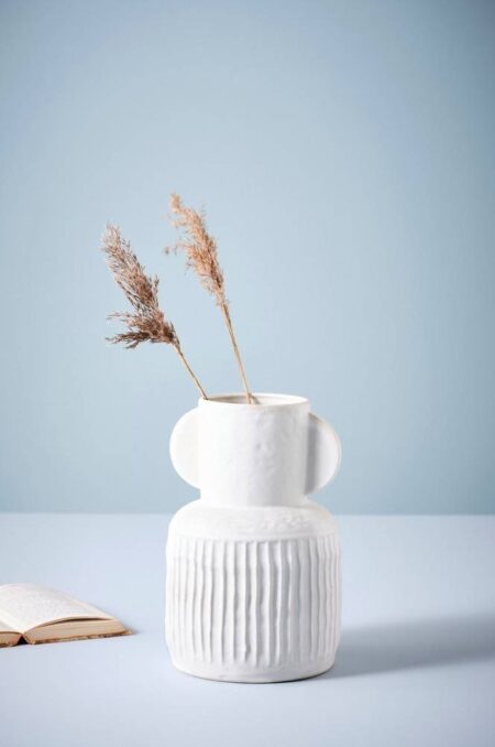 VIDA vase Offwhite