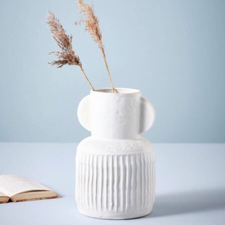 VIDA vase Offwhite