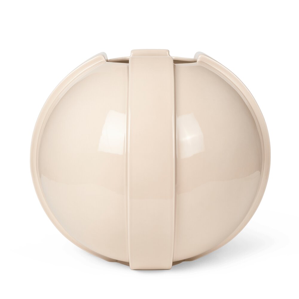 VINCI Vase 02, Ivory Glaze - H39 cm. VINCI Vase 02, Ivory Glaze - H39 cm.