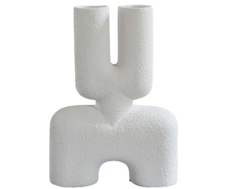 101 CPH Cobra Double Vase - bubble white