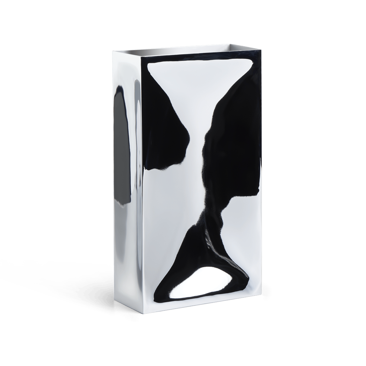 Aurora Vase | Brun/Hvid vase keramik | 13x6x14 → Se her!
