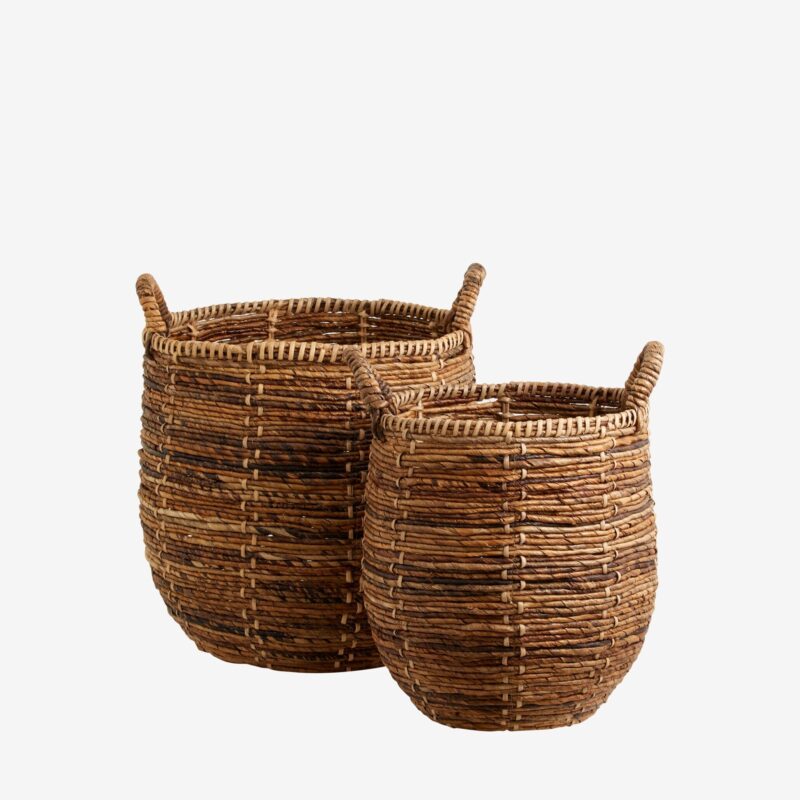 Nordal Santos Kurv Rattan Natur - 2 STK Nordal Santos Kurv Rattan Natur - 2 STK