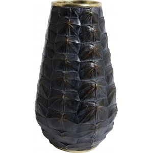 Vas sköldpadda H35 cm - Svart