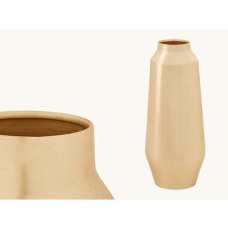 Vase 10216-MG - gylden jern, 19 × 48 × 19 cm