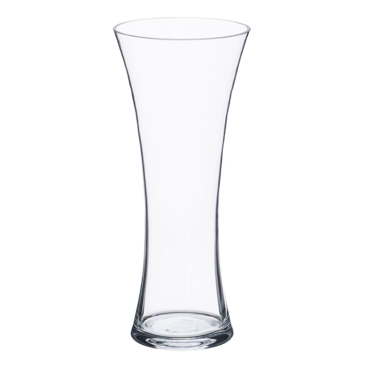 Vase 15 x 11 x 35,5 cm Krystal Gennemsigtig Vase 15 x 11 x 35,5 cm Krystal Gennemsigtig