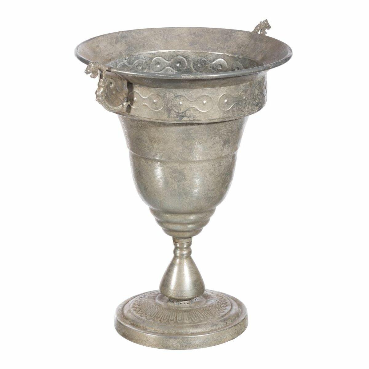 Vase 52 x 42,5 x 60 cm Metal Sølv Vase 52 x 42,5 x 60 cm Metal Sølv