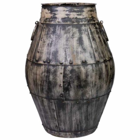 Vase Alexandra House Living Grå Mangotræ 40 x 65 x 40 cm
