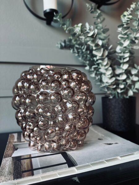 Vase Beige Dots
