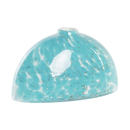 Vase Blå Hvid Krystal Middelhavet 20 x 9,5 x 12 cm