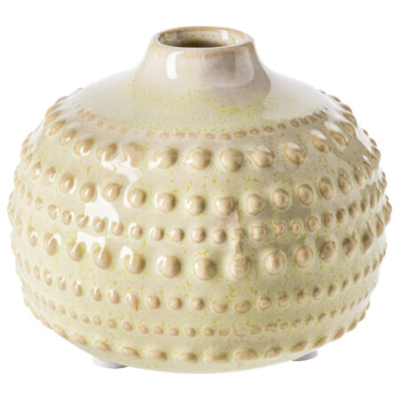 Vase Bogdana; 9.8x8 cm (⌀xH); Beige; 2 stk. / Forpakning