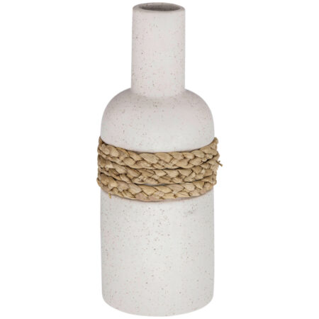 Vase Chiyoko; 8.8x22.5 cm (⌀xH); Grå; Rund