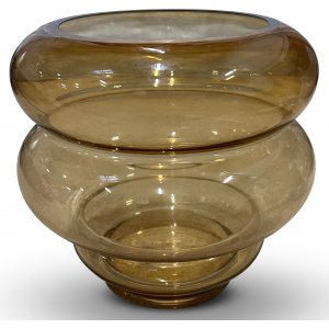Vase Clichy Amber - ⌀20,5 cm
