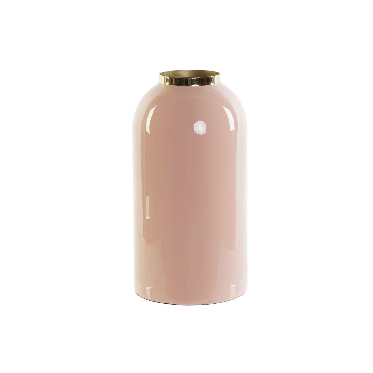Vase DKD Home Decor Grøn Gylden Koral Jern Lakeret 13 x 13 x 25 cm (2 enheder) Vase DKD Home Decor Grøn Gylden Koral Jern Lakeret 13 x 13 x 25 cm (2 enheder)