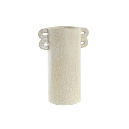 Vase DKD Home Decor Keramik Grå (15 x 10 x 22 cm)